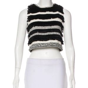 Mara Hoffman Fringe Crop Top